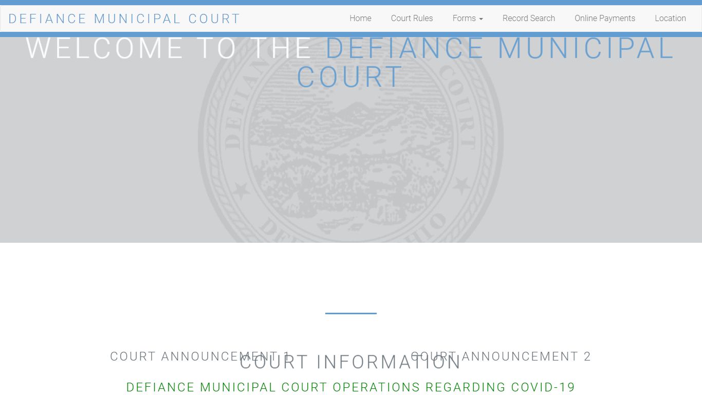 Defiance Municipal Court - step_search-page